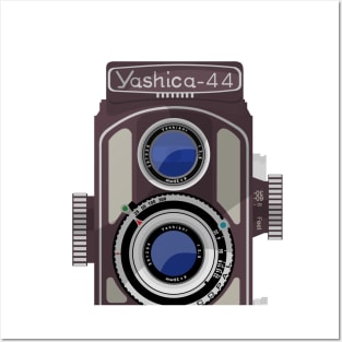 Retro Yashica Camera Posters and Art